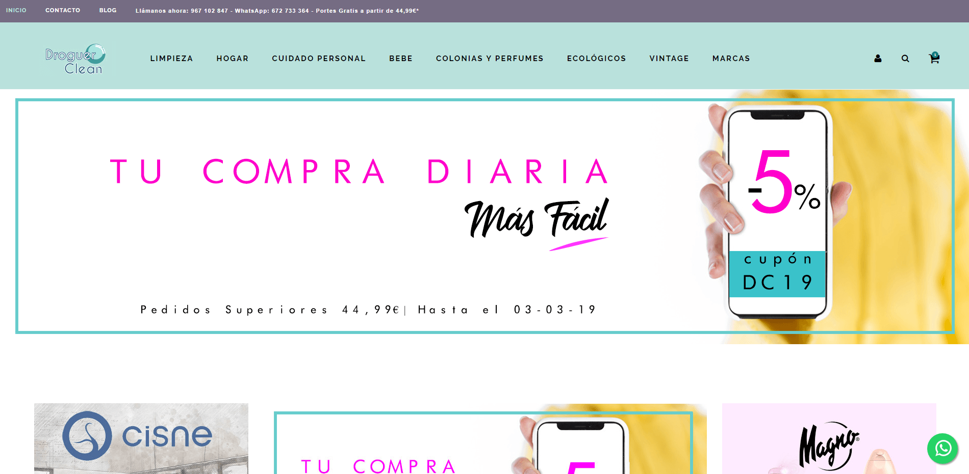home-droguerclean-portfolio