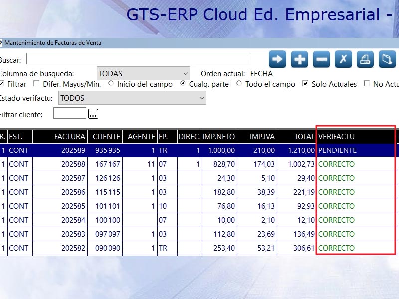 gts erp verifactu